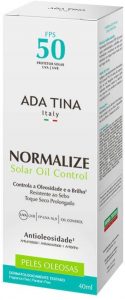 ada tina 125x300 - Protetor solar facial - Ada Tina Normalize Oil Control FPS50