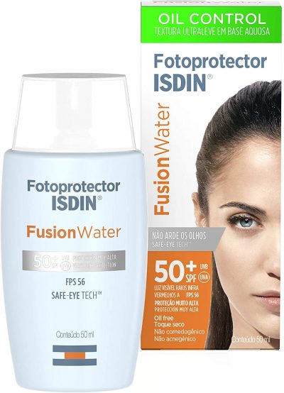 fotoprotetor fusion water isdin