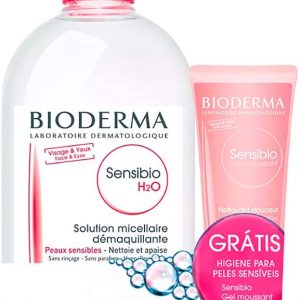 kit de higiene para peles sensíveis bioderma 300x300 - Escova de limpeza facial Massageador Recarregável Mini Luna 2