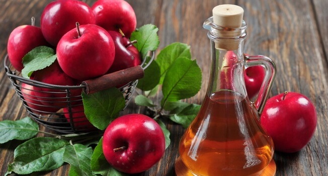 benefícios do vinagre de maçã